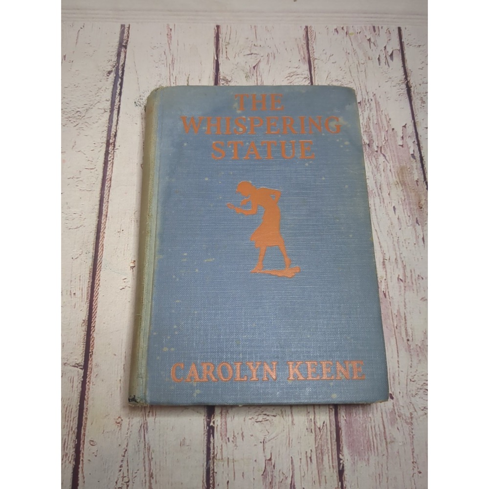 The Whispering Statue Carolyn Keene Nancy Drew - 1937 Grosset & Dunlap HC No DJ‎